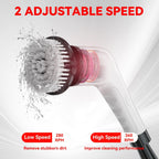Electric Spin Scrubber CLE-04 | Cordless Cleaning Brush with Adjustable Handle & Multiple Attachments
